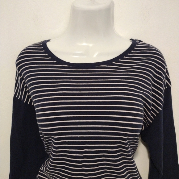 Lauren Active Ralph Lauren - Striped 3 Quarter Top - Picture 2 of 11